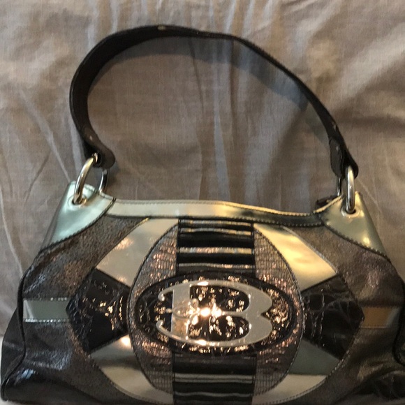 Vintage designer bag from Italy, patchwork leather - Picture 1 of 7